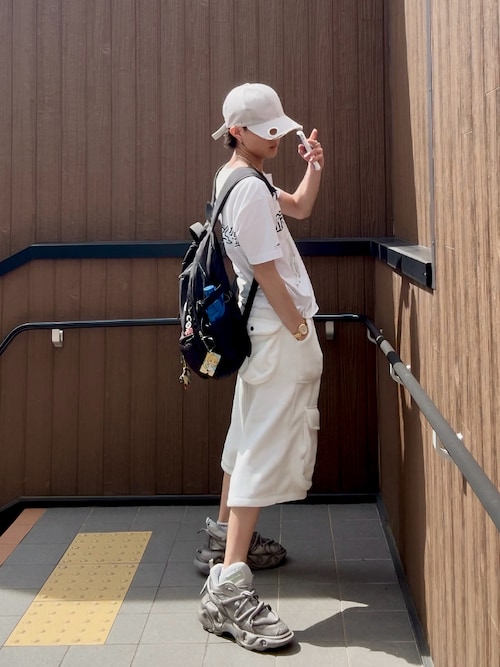 GRANCY グランシー　アイレットデザイン ダメージキャップ GRANCY】EyeletDesign DamageCap / アイレットデザイン ダメージ