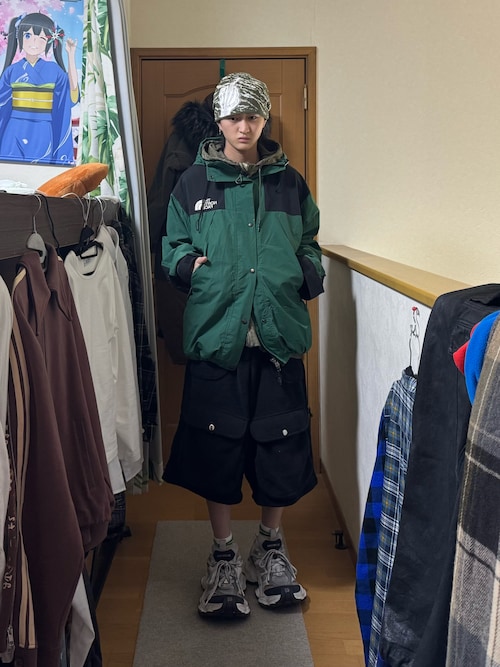 a2o】パイルワイドカーゴショーツを使った人気ファッション