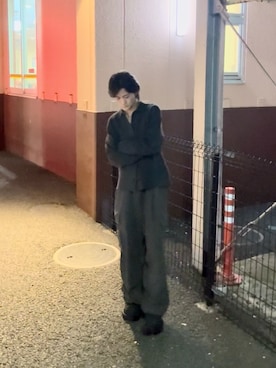 「PUBLIC TOKYO（パブリックトウキョウ）のアイテム」を使った、サマーの潮さん（メンズ・167cm）の秋コーディネート