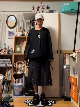 「アイテム（アクセサリー）」を使った、サマーの潮さん（メンズ・167cm）の秋コーディネート