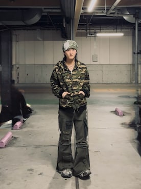 内緒の一郎さん（メンズ・167cm）の春コーディネート