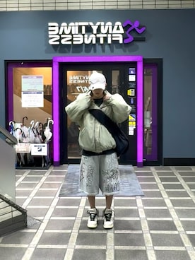 「MSG（エムエスジー）のアイテム（ジャケット/アウター）」を使った、内緒の一郎さん（メンズ・167cm）の春コーディネート