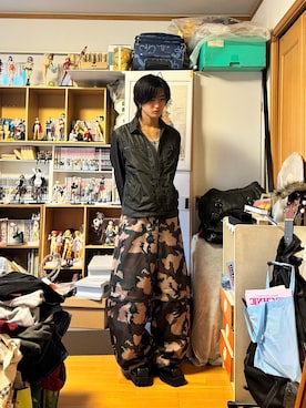 「M's collection（エムズコレクション）のアイテム」を使った、内緒の一郎さん（メンズ・167cm）の春コーディネート