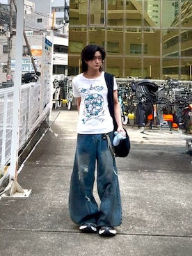 「M's collection（エムズコレクション）のアイテム」を使った、内緒の一郎さん（メンズ・167cm）の秋コーディネート