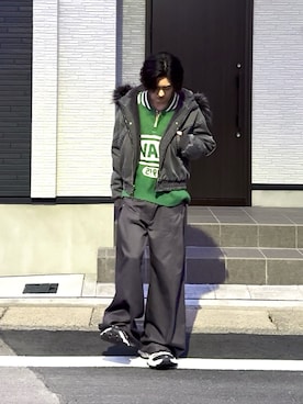 内緒の一郎さんのコーディネート