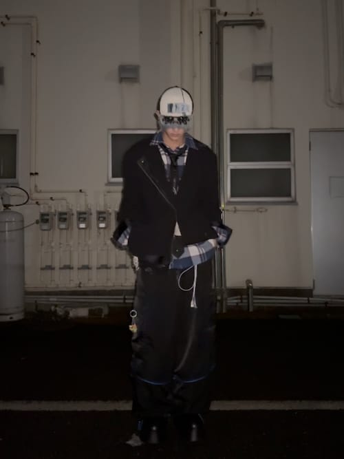 GRANCY】Reverse LayeredDesign TailoredJacket / リバース