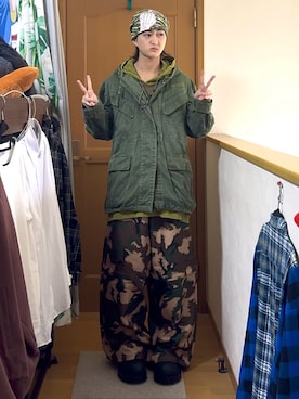 内緒の一郎さん（メンズ・167cm）の冬コーディネート