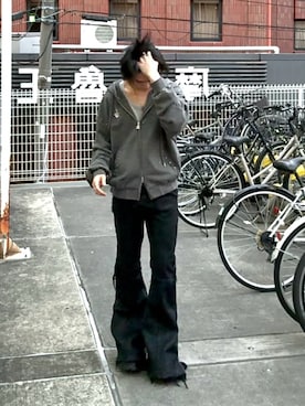 「Parts Lab.（パーツラボ）のアイテム」を使った、内緒の一郎さん（メンズ・167cm）の春コーディネート