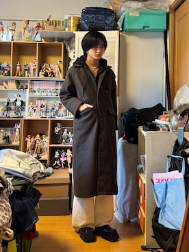 内緒の一郎さん（メンズ・167cm）の春コーディネート