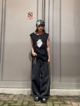 「GRANCY（グランシー）のアイテム」を使った、内緒の一郎さん（メンズ・167cm）の秋コーディネート