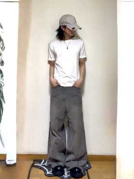 「M's collection（エムズコレクション）のアイテム」を使った、内緒の一郎さん（メンズ・167cm）の秋コーディネート