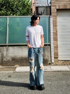 「M's collection（エムズコレクション）のアイテム」を使った、内緒の一郎さん（メンズ・167cm）の秋コーディネート