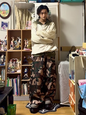 内緒の一郎さんのコーディネート