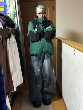 内緒の一郎さん（メンズ・167cm）の冬コーディネート