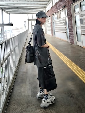 「GRANCY（グランシー）のアイテム」を使った、内緒の一郎さん（メンズ・167cm）の秋コーディネート
