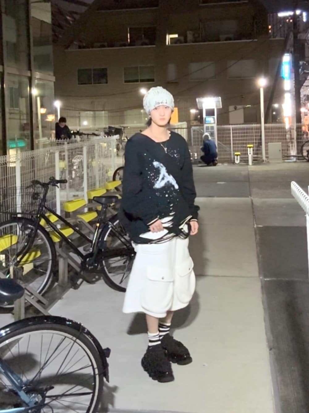 a2o】パイルワイドカーゴショーツを使った人気ファッション