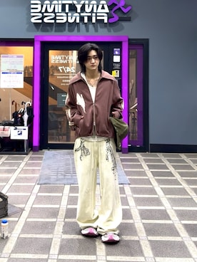 「GRANCY（グランシー）のアイテム」を使った、内緒の一郎さん（メンズ・167cm）の夏コーディネート