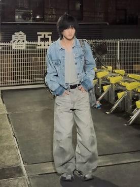 内緒の一郎さん(メンズ・167cm)の春コーディネート