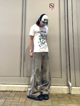「GRANCY（グランシー）のアイテム」を使った、内緒の一郎さん（メンズ・167cm）の秋コーディネート