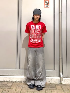 「GRANCY（グランシー）のアイテム」を使った、内緒の一郎さん（メンズ・167cm）の夏コーディネート