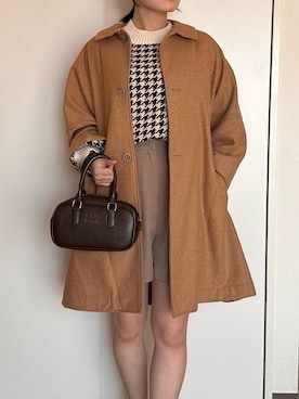 いさを。さん（骨格ストレート・レディース・155cm）の秋コーディネート