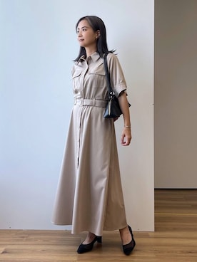 「アイテム（ワンピース）」を使った、maikoko5さん（レディース・158cm・40代）の夏コーディネート