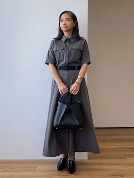 「アイテム（ワンピース）」を使った、maikoko5さん（レディース・158cm・40代）の夏コーディネート