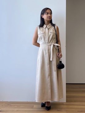 「アイテム（ワンピース）」を使った、maikoko5さん（レディース・158cm・40代）の夏コーディネート