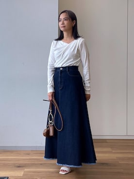 「Andemiu」｜maikoko5さん（レディース・158cm）の夏コーディネート