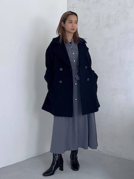 「アイテム（ワンピース/ドレス）」を使った、maikoko5さん（レディース・158cm・40代）の秋コーディネート