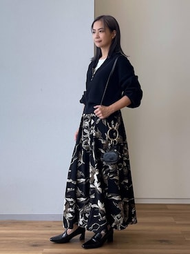 「アイテム（タンクトップ、シルバー系）」を使った、maikoko5さん（レディース・158cm）の夏コーディネート
