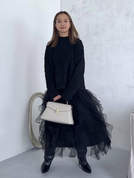 「アイテム（ハンドバッグ）」を使った、maikoko5さん（レディース・158cm・40代）の秋コーディネート