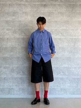 西村 一希さん（メンズ・174cm）の秋コーディネート