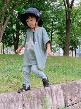 rittanさん（キッズ・90cm）の夏コーディネート