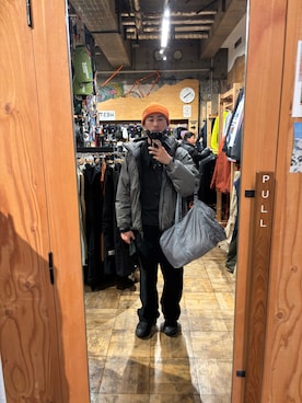 「POLeR（ポーラー）のアイテム」を使った、Jasperさん（メンズ・170cm）の冬コーディネート