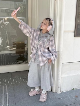 Never mind the XU / Chikashitsu+さん（レディース・151cm）の冬コーディネート