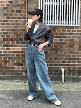 「MODITEC（モディテック）のアイテム」を使った、Never mind the XU / Chikashitsu+さん（レディース・163cm）の秋コーディネート