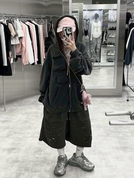 Never mind the XU / Chikashitsu+さん（骨格ナチュラル・レディース・152cm）の秋コーディネート