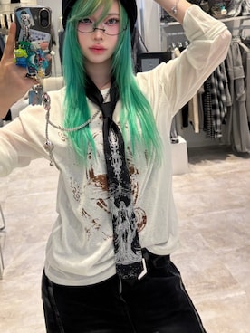 Never mind the XU / Chikashitsu+さん（レディース・160cm）の冬コーディネート