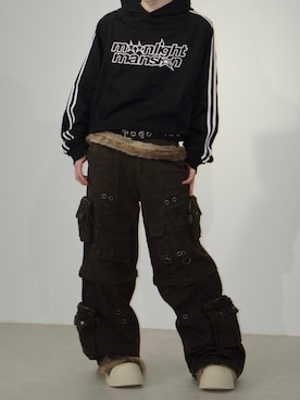 「FREE WORLD ORDER（フリーワールドオーダー）のアイテム」を使った、Never mind the XU / Chikashitsu+さん（メンズ・172cm）の秋コーディネート