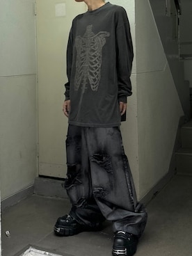 Never mind the XU / Chikashitsu+さん（メンズ・171cm）の秋コーディネート