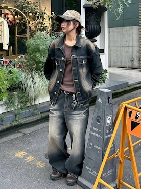 Never mind the XU / Chikashitsu+さんのコーディネート