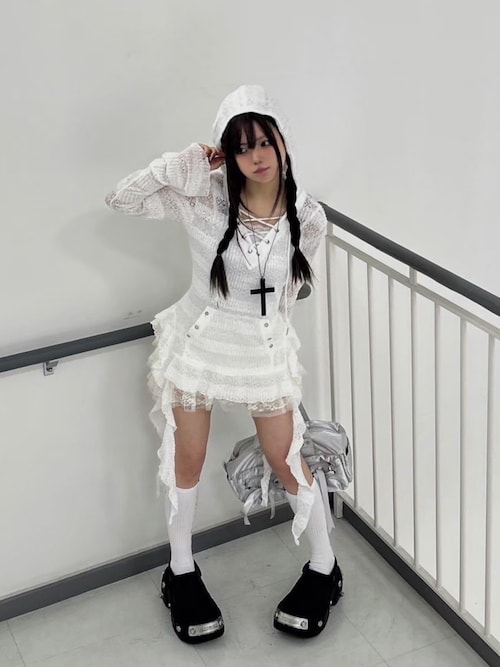 ちゅんた hunch tシャツ 箔プリント 長袖Tシャツ レディース : ZOZOTOWN