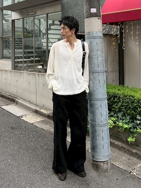 Never mind the XU / Chikashitsu+さん（メンズ・178cm）の秋コーディネート