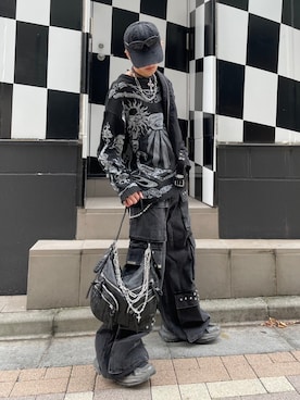 Never mind the XU / Chikashitsu+さん（メンズ・173cm）の秋コーディネート