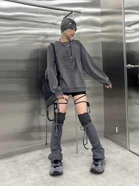 Never mind the XU / Chikashitsu+さんのコーディネート