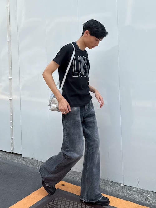 Chikashitsu +】4pocket coating shoulder bag / 【チカシツプラス】4