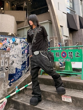 Never mind the XU / Chikashitsu+さんのコーディネート