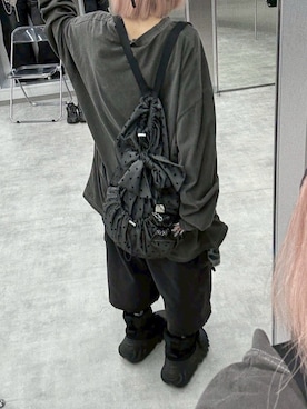 Never mind the XU / Chikashitsu+さん（レディース・152cm）の秋コーディネート