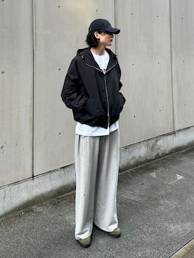 「Chikashitsu +（チカシツプラス）のアイテム（ジャケット/アウター）」を使った、Never mind the XU / Chikashitsu+さん（メンズ・182cm）の秋コーディネート